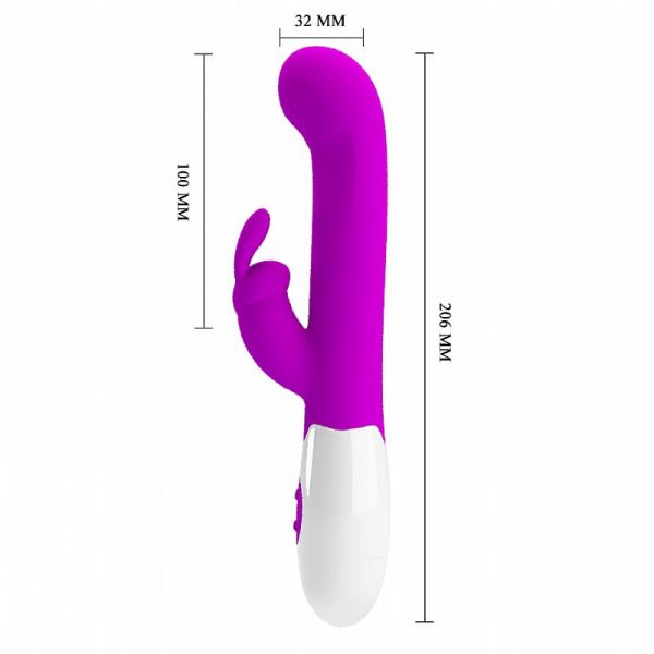 Vibrador Duplo Ponto G e Clitóris Centaur - Pretty Love