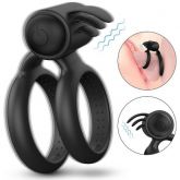 Anel Vibrador Duplo- Nightcrawler