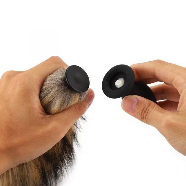 Plug com Controle em Silicone Cauda