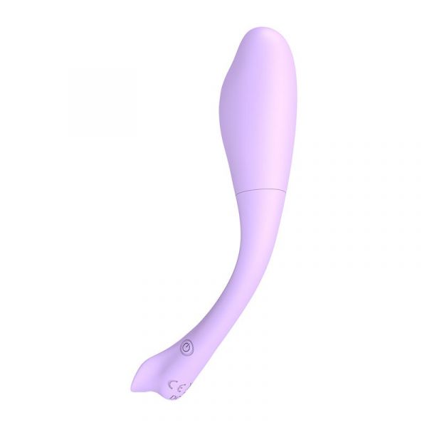 Vibrador Dobrável com Aplicativo - Lilás