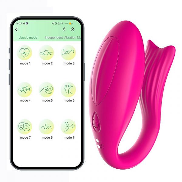 Vibrador de Casal Bluetooth