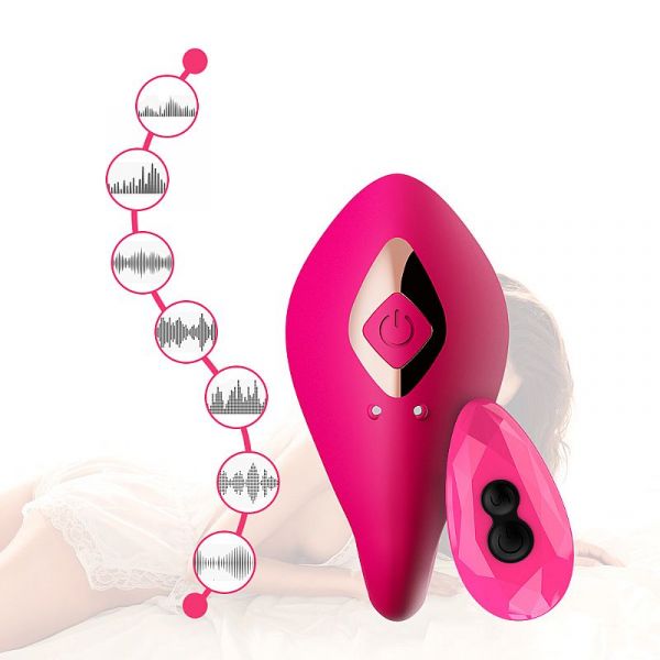 Vibrador Triplo Estímulo Ponto G, Externo com Plug Anal - Dibe