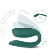 Vibrador de Casal Baud Controle Recarregável