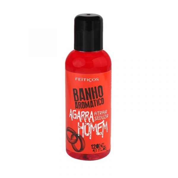 Banho Aromático Agarra Homem Atrai e Seduz