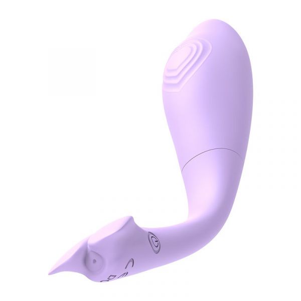 Vibrador Dobrável com Aplicativo - Lilás