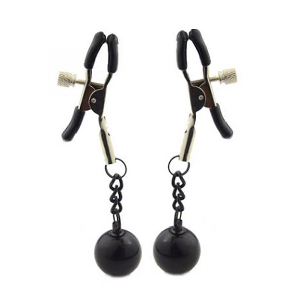 Grampos Prendedor para Seios com Bolas de Ferro