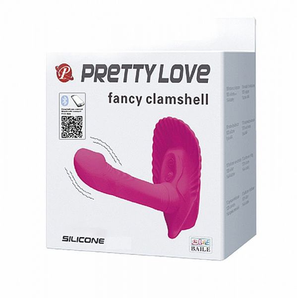 Vibrador Via Bluetooth Fancy Clamshell