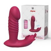 Vibrador Duplo Estimulos com Pulsação - Joyce