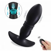 *Plug Anal com Vibrador Vai e Vem