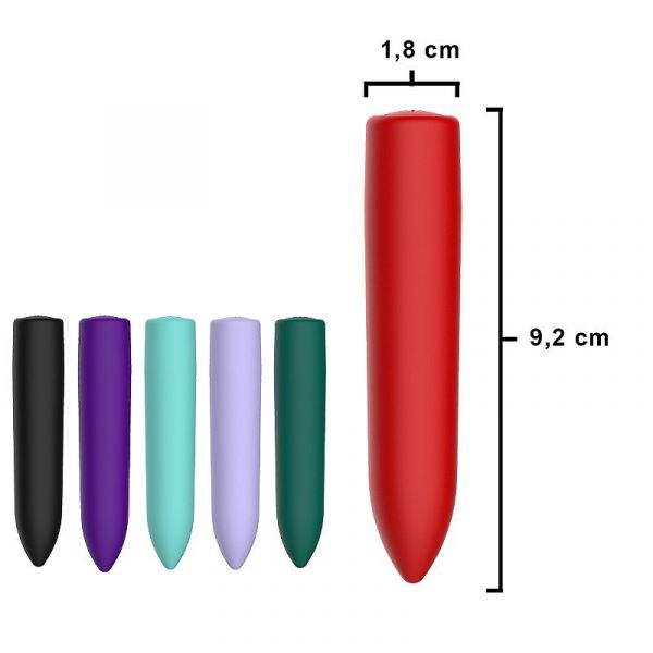 Bullet Recarregável - 9,2 X 1,8cm