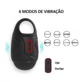 Anel Peniano com Vibrador de Escroto - Egg Pro