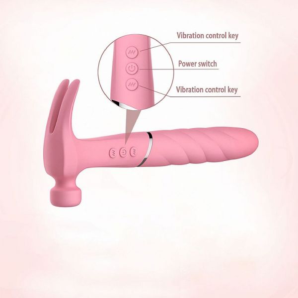 Vibrador Formato de Martelo