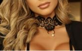 Choker Bordin Preto