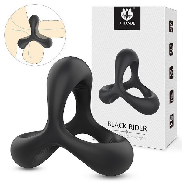 Anel Peniano - Black Rider