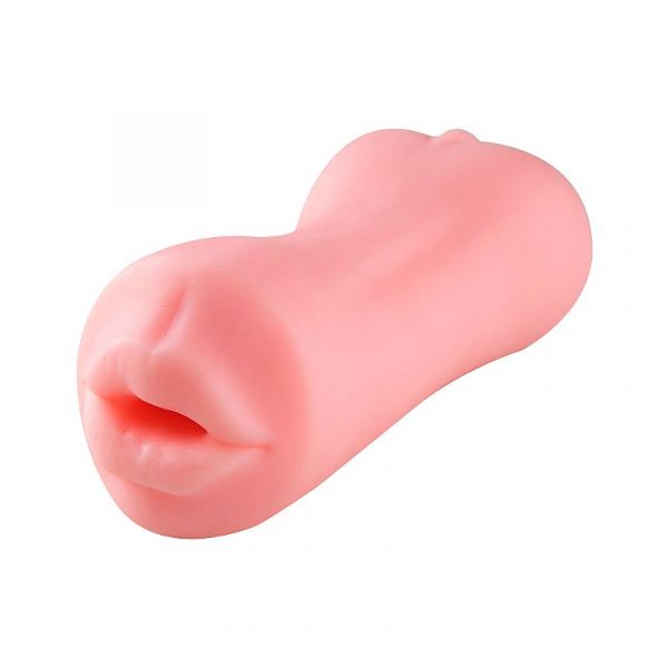 Masturbador Vagina Dupla em Cyberskin Boca e Vagina