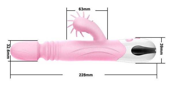 Vibrador Ponto G Vai e Vem