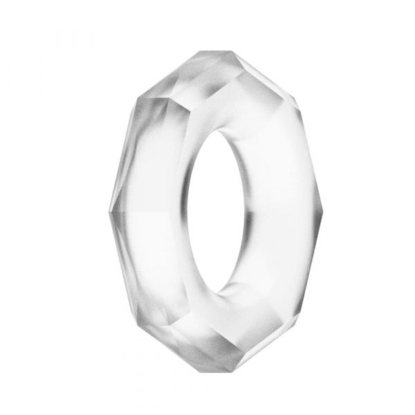 Anel Retardante Diamond Power Plus Cockring Transparente – LOVETOY