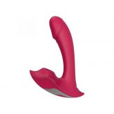 Vibrador Ponto G e Clitóris com Pulsação - Recarregável - Heart Off Ocean