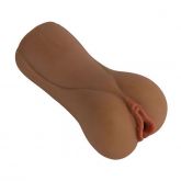 Masturbador Vagina Dupla em Cyberskin Boca e Vagina