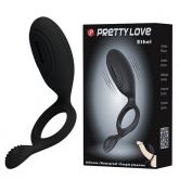 Anel Vibrador Ethel Duplo com Vibrado - Pretty Love