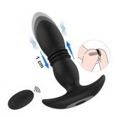 *Plug Anal com Vibrador Vai e Vem