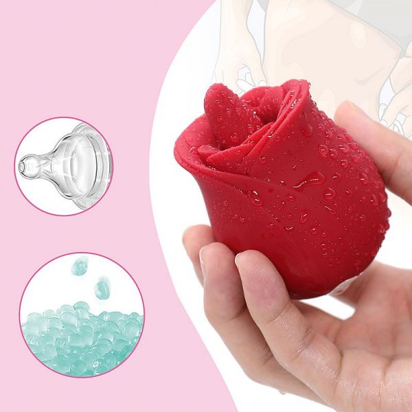 Estimulador de Clitóris com Formato Língua - Rosa