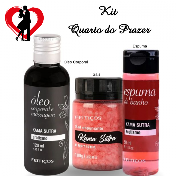 Kit Quarto do Prazer