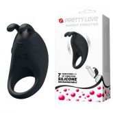 Anel Vibrador Recarregável - Rabbit com 7 Modos de Vibração - Pretty love