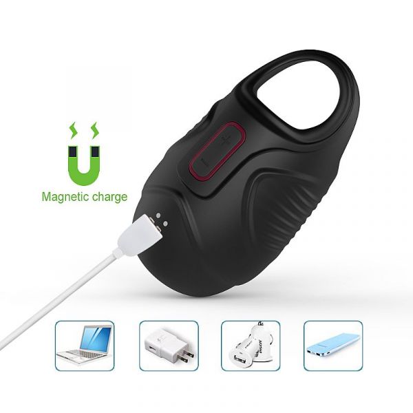 Anel Peniano com Vibrador de Escroto - Egg Pro