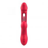 Vibrador Duplo Estímulo com Dedilhar Slap