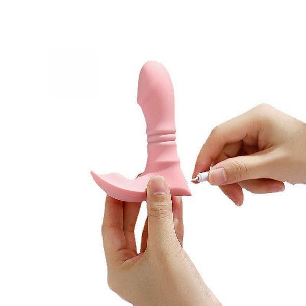 Vibrador de Ponto G e Clitóris com Vai e Vem - Controle Remoto