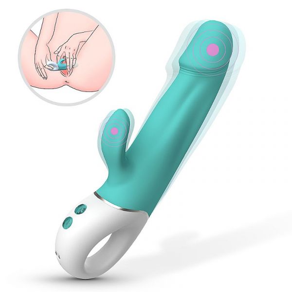 Vibrador de Ponto G e Clitóris - Wave