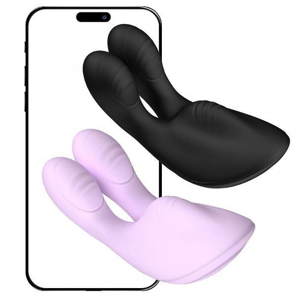 Vibrador de Calcinha Formato de coelho via APP - À Longa Distância