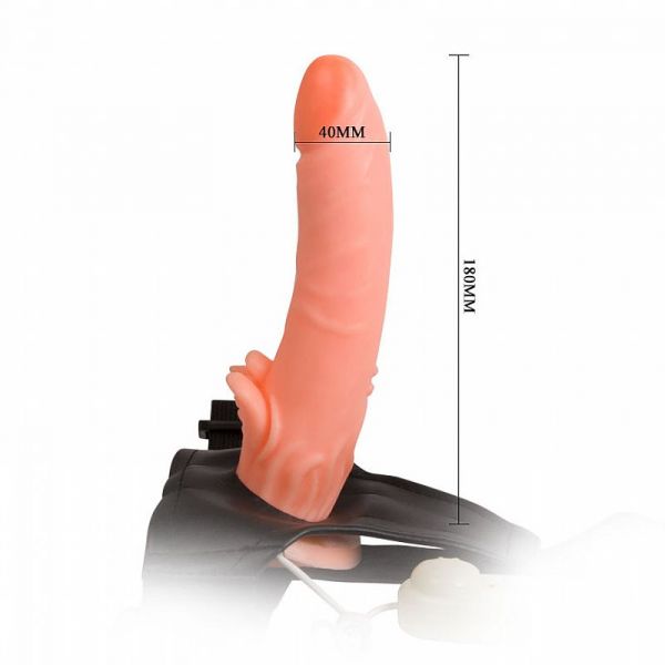 *Capa Peniana com Cinta, Suporte e Vibrador Ultra Passionate