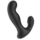 Vibrador de Próstata com Função Dedilhar - Preto - Recarregável