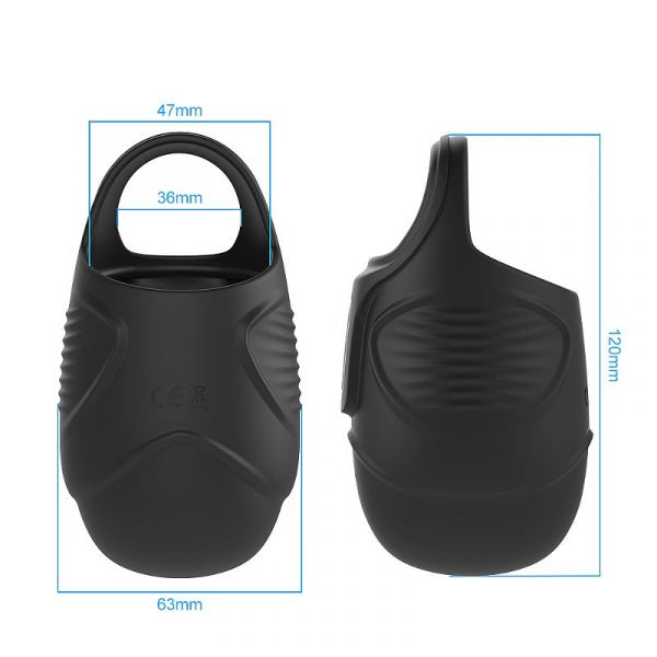 Anel Peniano com Vibrador de Escroto - Egg Pro