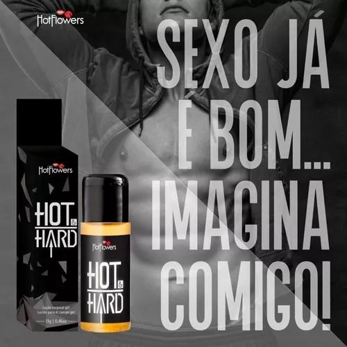 Gel Prolongador De Ereção Estimulador Hot Hard