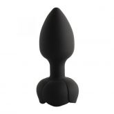 Plug com Controle Silicone Aveludado
