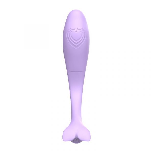 Vibrador Dobrável com Aplicativo - Lilás