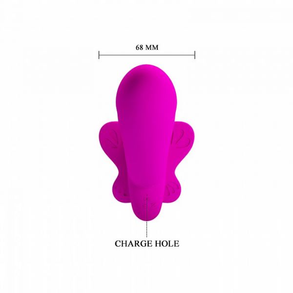 Vibrador Dupla Penetração Strapless com Ponto G - Valerie