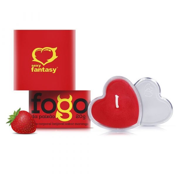 Velas Beijáveis Fogo da Paixão 20 g