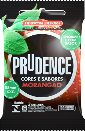 Preservativo Extra 58 Sabor Morangão