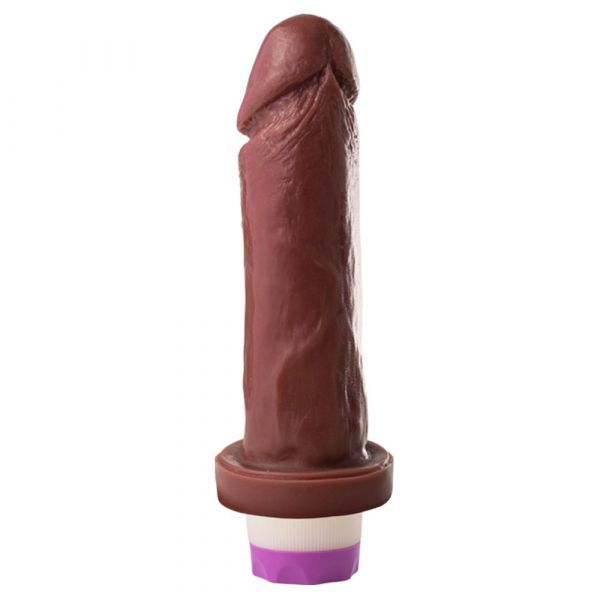 Prótese 15,6 x 4 cm Vibrador Multivelocidades