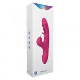 Vibrador Duplo Estímulo com Dedilhar Slap