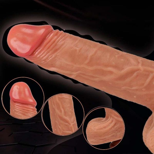 *Protese Realístico em Silicone Líquido com Vai e Vem / Rotativo e Aquecimento