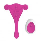 Vibrador de calcinha Recarregável com Controle - Green Baby