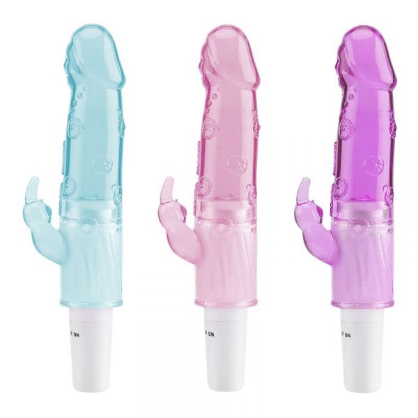 *Vibrador Jelly Duplo Estímulo