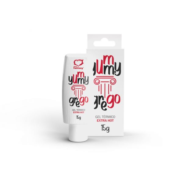 Yummy Grego Gel Excitante Beijável Extra Hot
