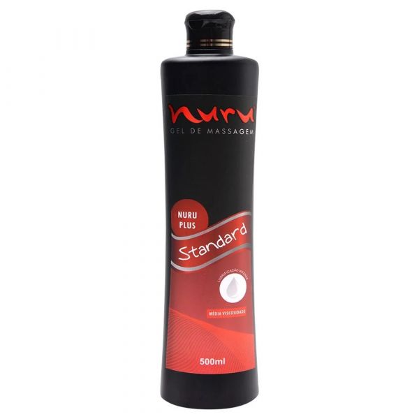 Nuru 500ml Gel Standard Média Viscosidade