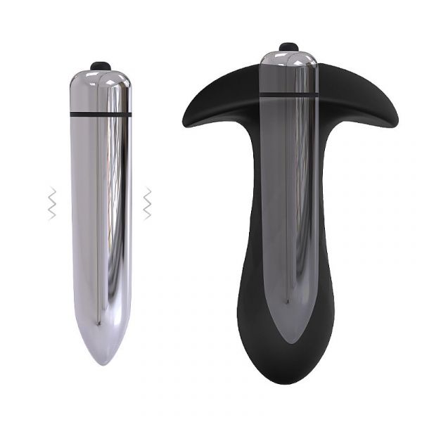 Plug Anal com Vibrador Capsula - Diamond - S-Hande